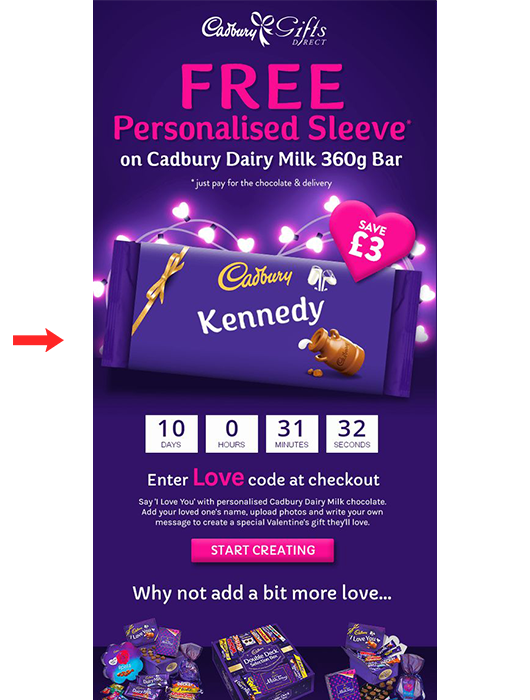 Loyalty personalized image