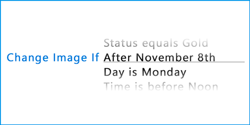 Rule set builder scrolling through rules