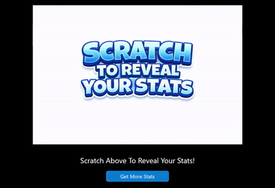 Scratch-off experience being revealed