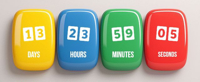 Countdown timer example