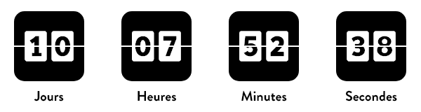 French countdown timer