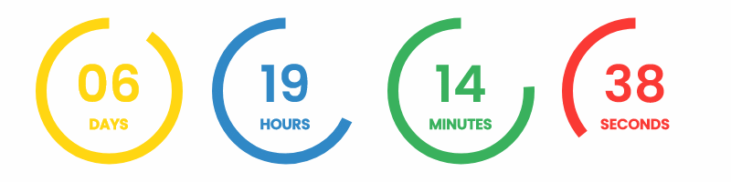 Timer with progress bar
